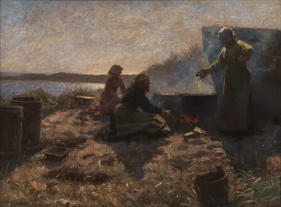 Trankogning ved Nymindegab