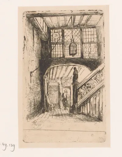 Trap in het Brouwershuis in Antwerpen