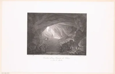 Trap van de krijtgroeven van Les Montalais