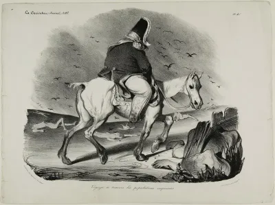 Travel across the attentive population, plate 413