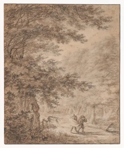 Travelers in a Forest