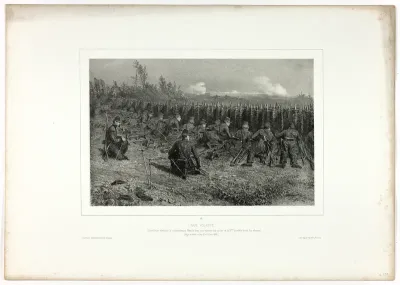 Travelling sappers, from Souvenirs d’Italie: Expédition de Rome
