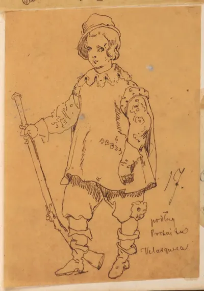 Treasury. A young man with a rifle