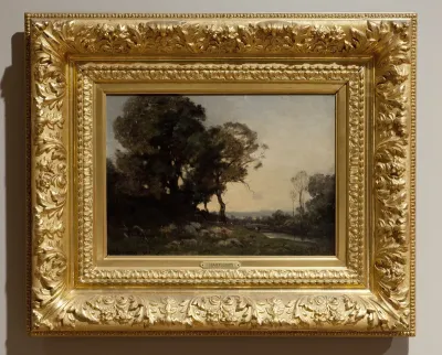 Trees to the Left of a Stream