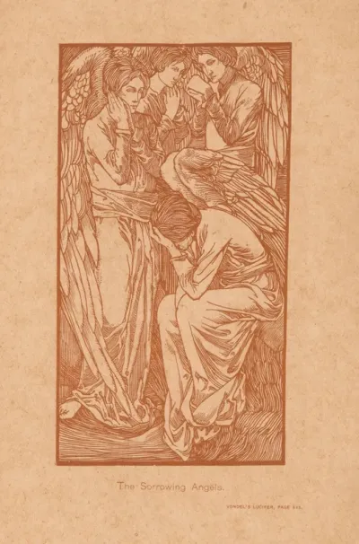 Treurende engelen
