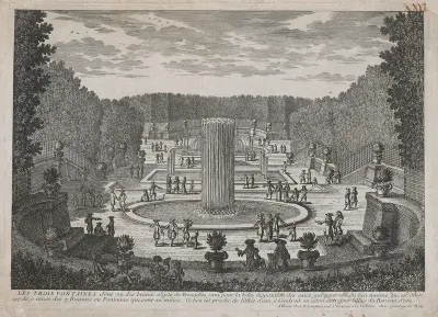 Tri fontány vo Versailles