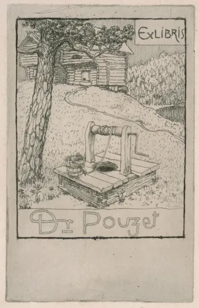 Tri Pouzet'n exlibris