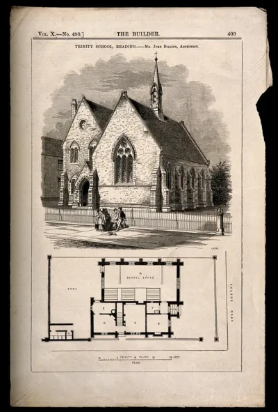 Trinity School, Reading: with a floor plan