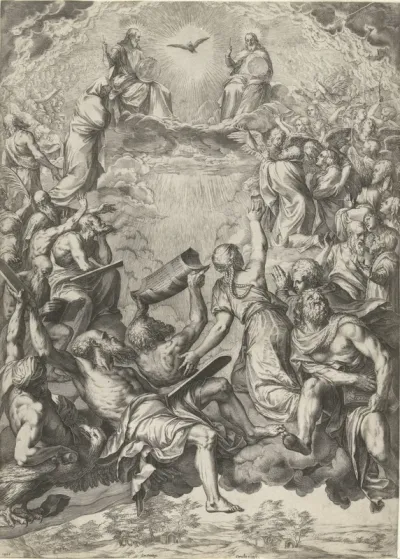 Triomf van de Heilige Drieëenheid (La Gloria)