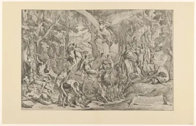 Triomf van de schilderkunst op de Parnassus
