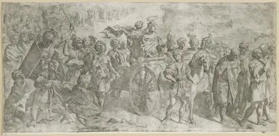 Triomf van een Romeins keizer