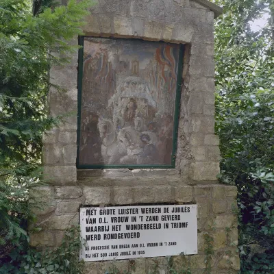 Triomftocht van het beeld door Roermond