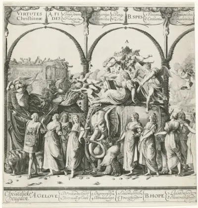 Triomftocht van Willem van Oranje, plaat a