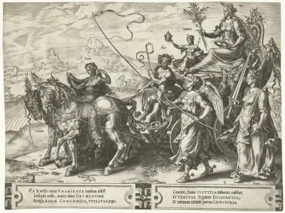 Triomfwagen met Vrede (Pax)