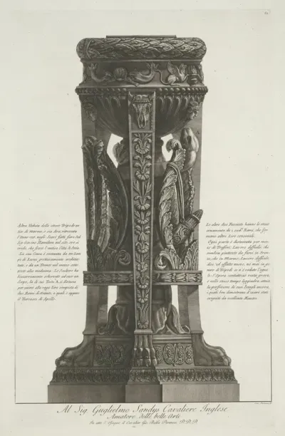 Tripod of altaar