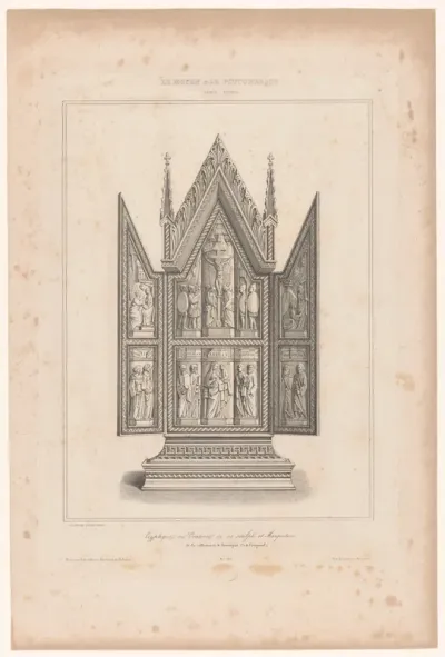 Triptiek met de Kruisiging van Christus