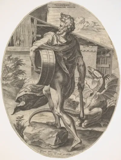 Triptolemus, from "The Rural Gods"
