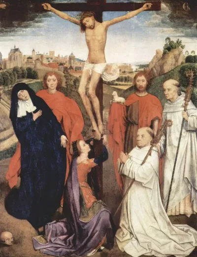 Triptych of Jan Crabbe. Center table