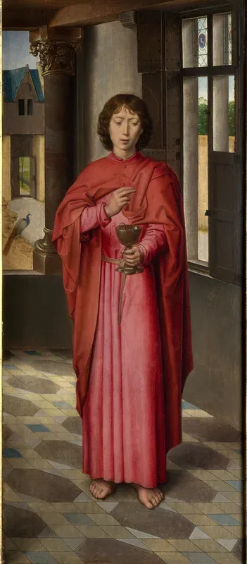 Triptych of Saint John the Baptist and Saint John the Evangelist