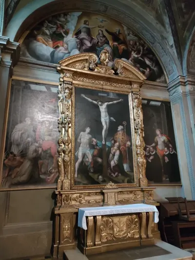 Triptych of the crucifixion