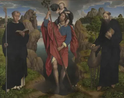 Triptych of the Family Moreel (detail)