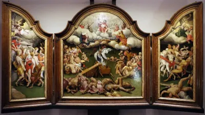 Triptych of the Last Judgement and the Triumph of Death