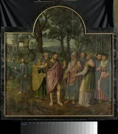 Triptych with Scenes from the Life of St John the Baptist