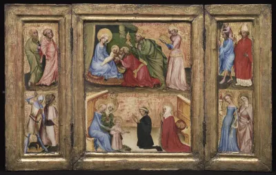 Triptych with the Adoration of the Magi