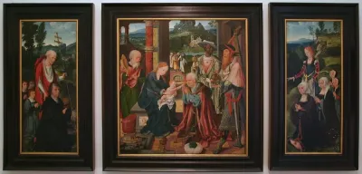 Triptych with the Adoration of the Magi