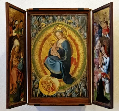 Triptyque de la descendance de Sainte Anne