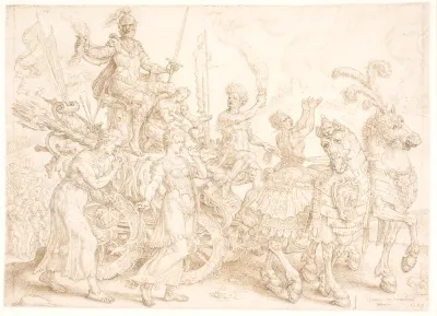 Triumfvogn. Bellum (krig)