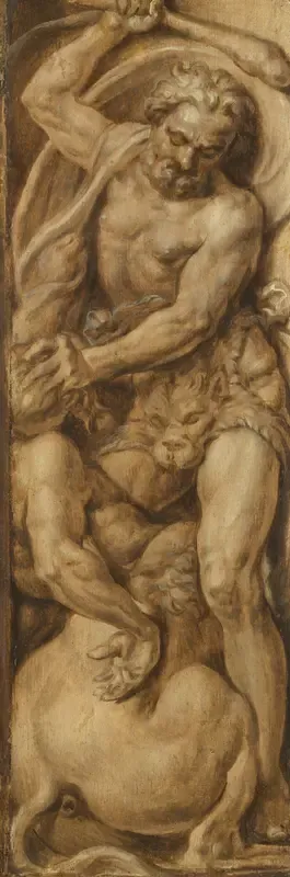 Triumph over Death: Samson Carrying the Gate of Gaza | Hercules Slaying the Centaur Nessus