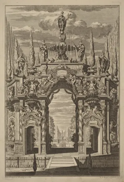 Triumphal Arch for Friedrich IV