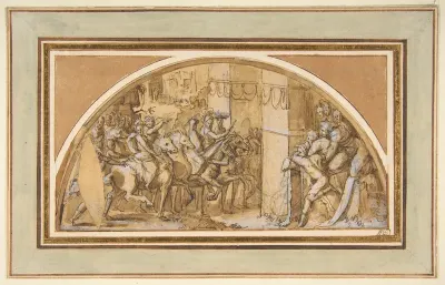 Triumphal Entry into a City