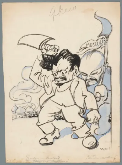 Troksi en Lenin