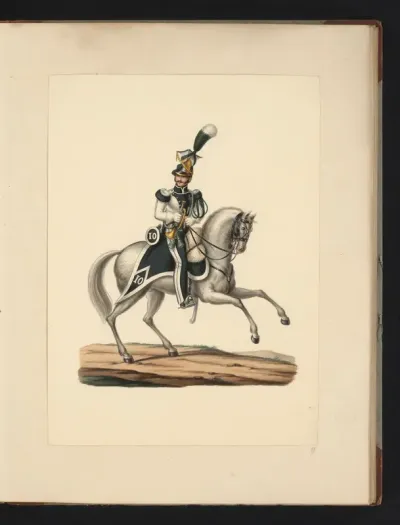 Trompetter van de lansiers, 1830-1831