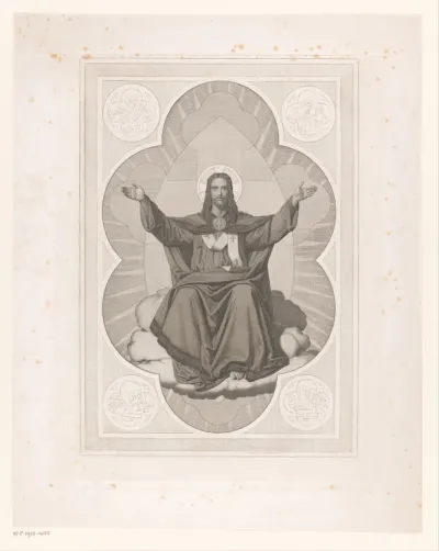 Tronende Christus