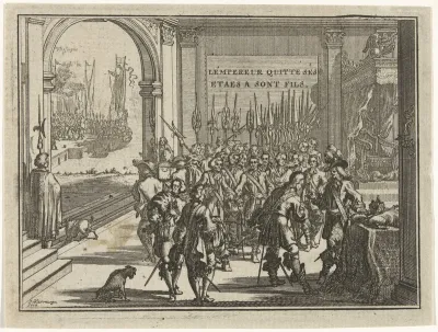 Troonafstand van Karel V