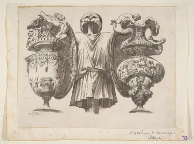 Trophy with Two Ewers