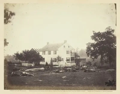 Trossell's House, Battle-Field of Gettysburg