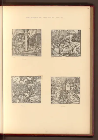 Trostspiegelillustration aus: Petrarca "Von der Artzney beider Glück"