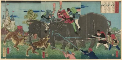 True Image of a Giant Elephant (Taizo shasei)
