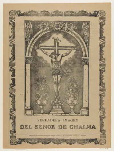 True Image of the Lord of Chalma, Christ crucified
