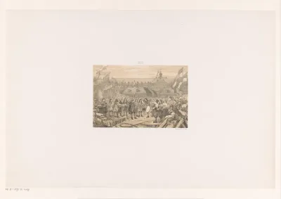 Tsaar Peter de Groote als scheepstimmerman op de Oost-indische werf, in 1697