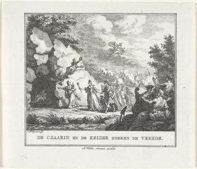 Tsarin en keizer zoeken de Vrede
