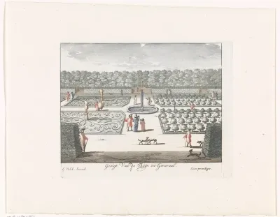 Tuin bij Paleis Soestdijk