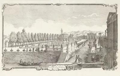 Tuin van Coco Valmarana in Vicenza