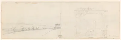 Tuinhuisje bij het huis van Eduard Douwes Dekker te Ingelheim en interieur