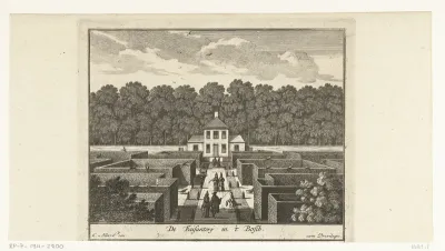 Tuinlabyrint met fazanten op Paleis Honselaarsdijk