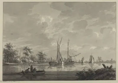 Tull on the River Waal